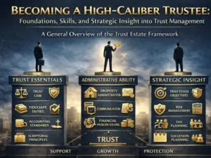 Becoming a High Caliber Trustee visual 600