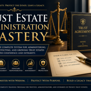 Trust Estate Administrator Mastery