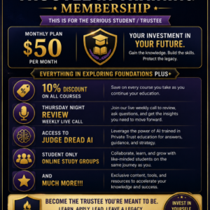 Trustee in Training Membership Subscription